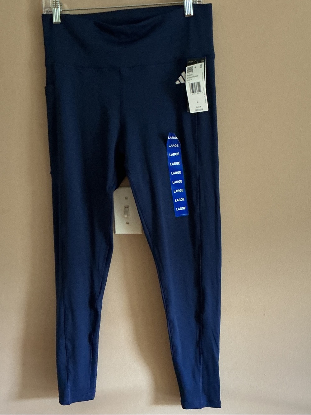 NWT Adidas  High-Rise Performance Leggings